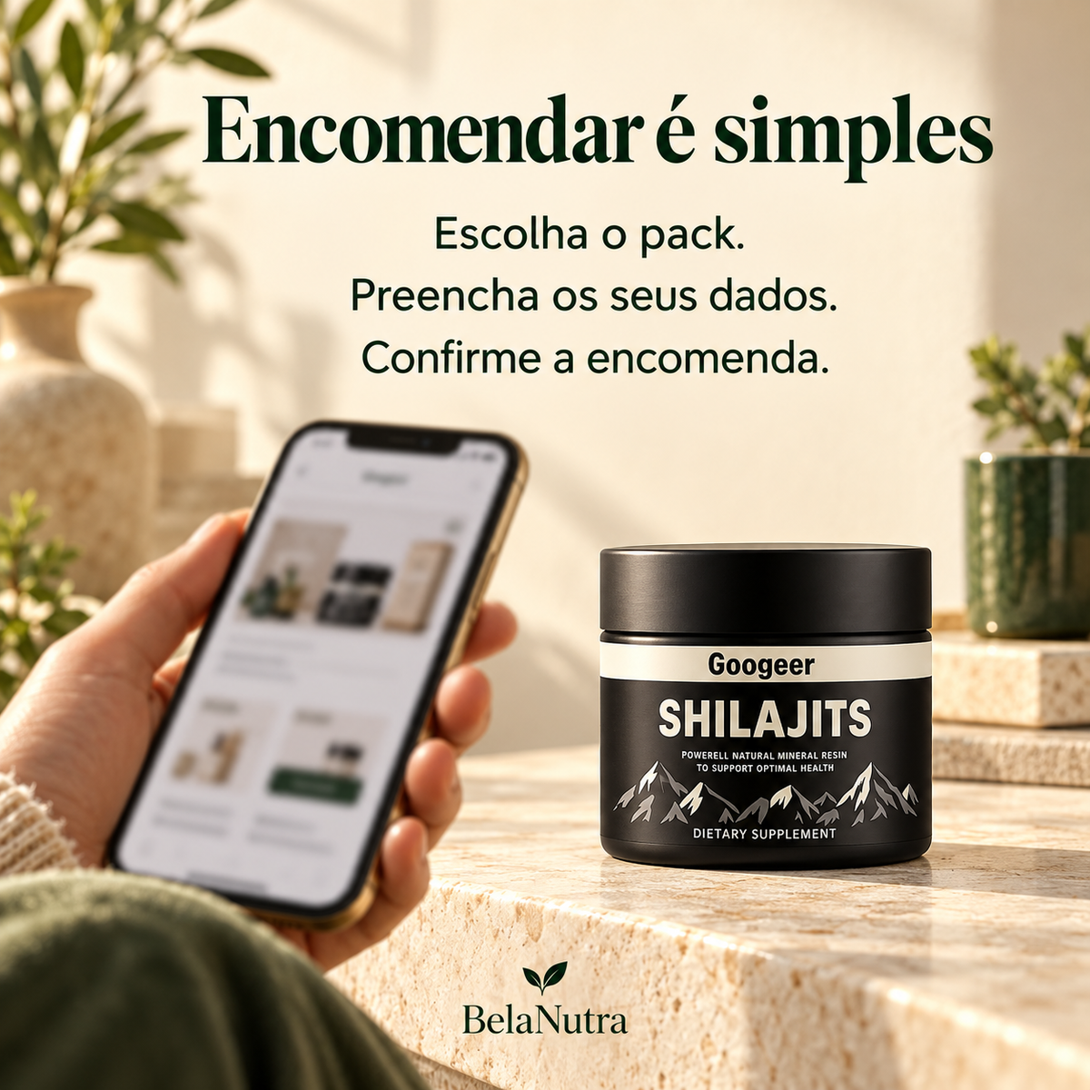 Shilajit 100% Puro 💎 Fonte de Energia Vital do Himalaia